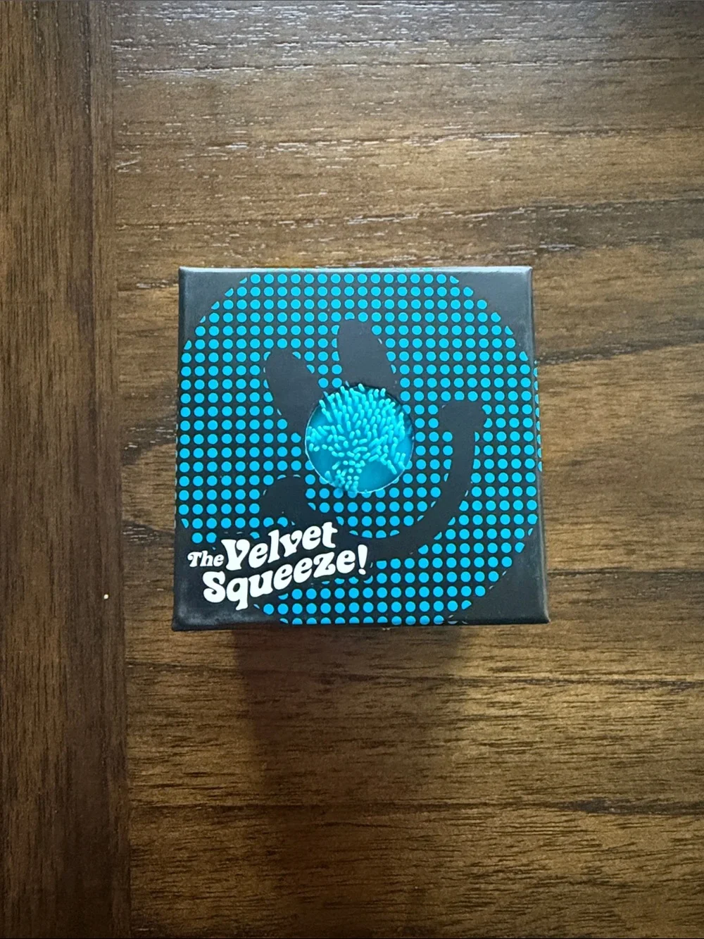 Rare find, Nee Doh flower power Fuzz Ball - Blue